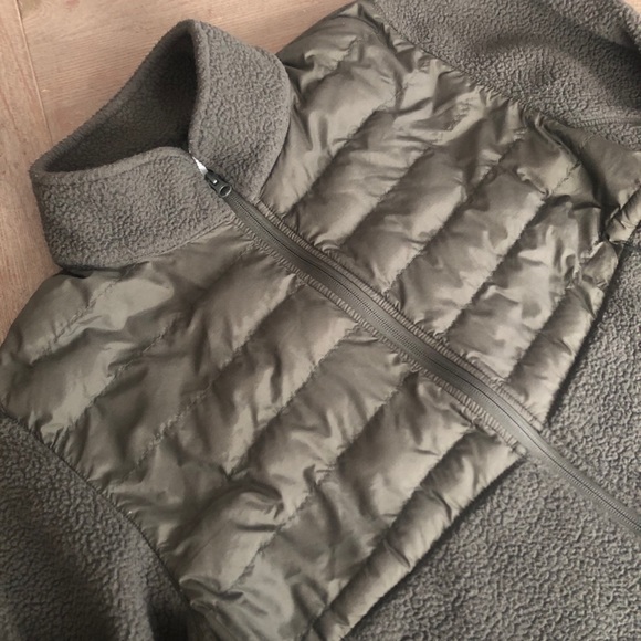 Herschel Hybrid Sherpa Full Zip Jacket Size L - Picture 5 of 12